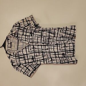 Button down womens dress top